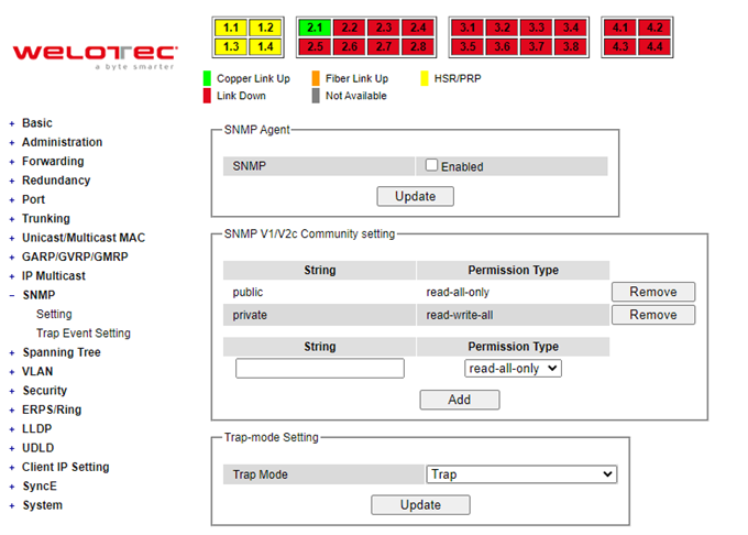 Figure2.112-SNMP_Dropdown_Menu